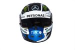 Helm von Valtteri Bottas (Mercedes) 