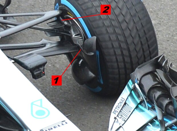 Mercedes-Aufhängung W09 Mercedes-Aufhängung W09