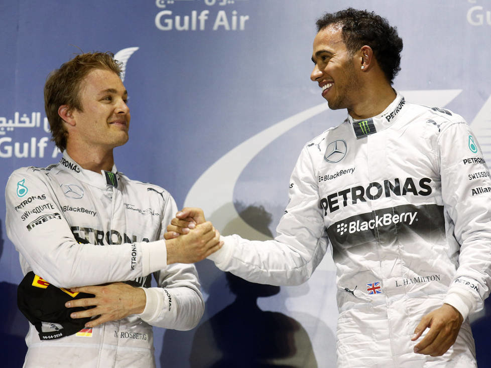 Nico Rosberg, Lewis Hamilton