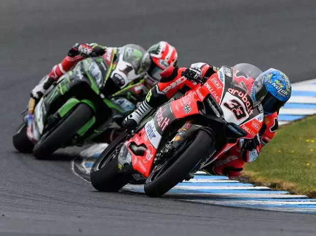 Marco Melandri, Jonathan Rea Titel-Bild zur News: Marco Melandri, Jonathan Rea