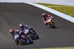 Michael van der Mark vor Alex Lowes und Leon Camier