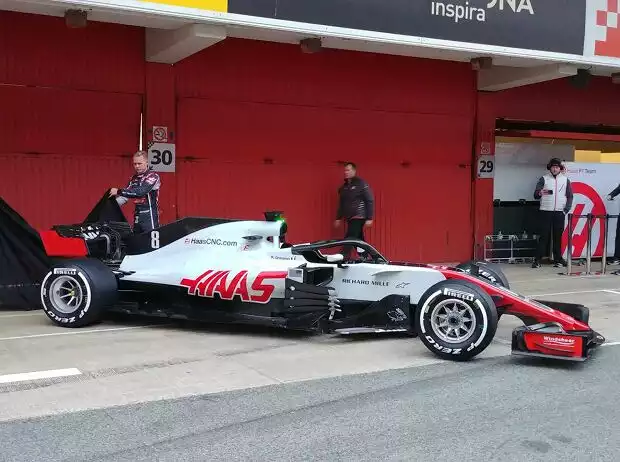 Haas VF-18 Titel-Bild zur News: Haas VF-18
