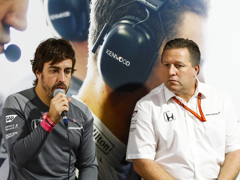 Fernando Alonso, Zak Brown