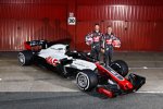 Romain Grosjean (Haas) und Kevin Magnussen (Haas) 