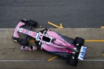 Sergio Perez (Force India) und Esteban Ocon (Force India) 