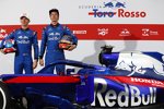 Pierre Gasly (Toro Rosso) und Brendon Hartley (Toro Rosso) 