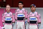 Esteban Ocon (Force India) und Sergio Perez (Force India) 