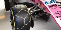 Schneeketten am Force India VJM11