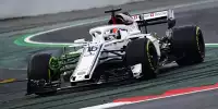 Bild zum Inhalt: Sauber-Rookie Leclerc: Abflug beim Testen keine große Sache