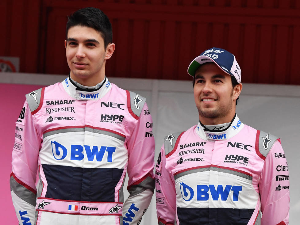 Esteban Ocon, Sergio Perez