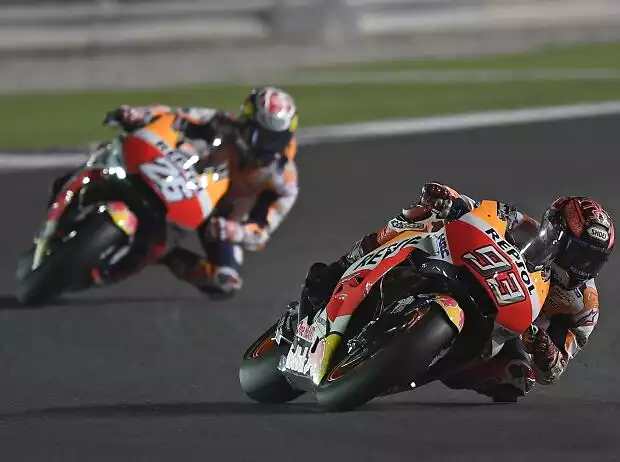 Daniel Pedrosa, Marc Marquez Titel-Bild zur News: Daniel Pedrosa, Marc Marquez