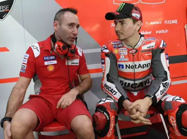 Jorge Lorenzo, Christian Gabbarini Titel-Bild zur News: Jorge Lorenzo, Christian Gabbarini
