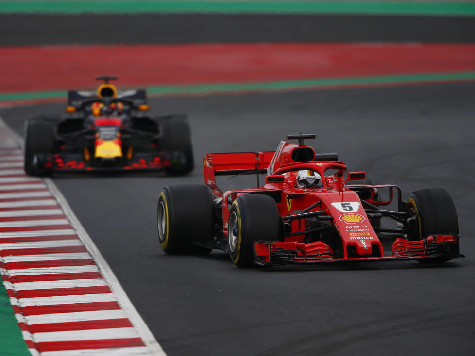 Sebastian Vettel, Max Verstappen