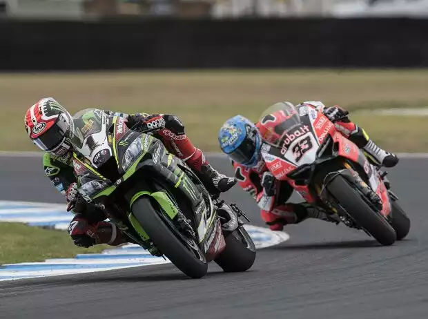 Marco Melandri, Jonathan Rea Titel-Bild zur News: Marco Melandri, Jonathan Rea