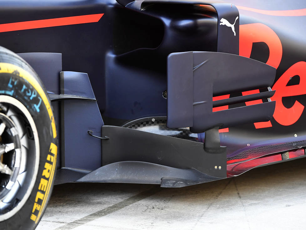 Barge-Board am Red Bull RB14