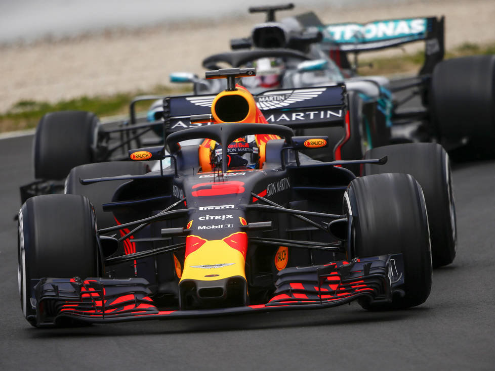 Daniel Ricciardo, Lewis Hamilton