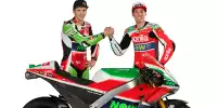 Bild zum Inhalt: Aprilia zeigt die Farben für die MotoGP-Saison 2018