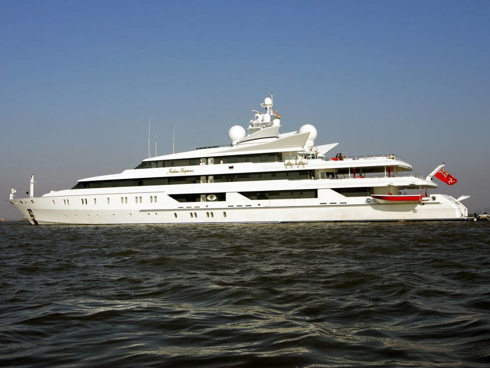 Vijay Mallyas Superyacht Indian Empress