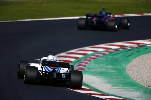 Brendon Hartley Sergei Sirotkin Toro Rosso Red Bull Toro Rosso Honda F1Williams Williams Martini Racing F1 ~Brendon Hartley (Toro Rosso) und Sergei Sirotkin (Williams) ~ 