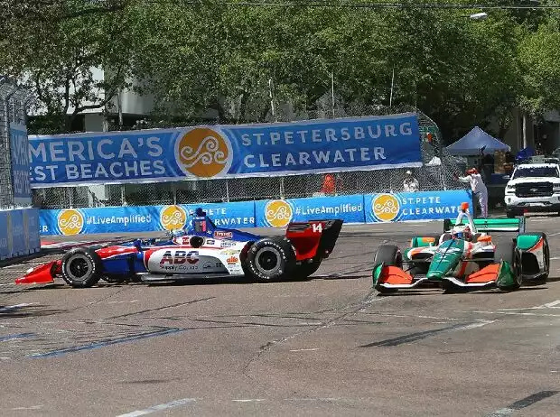 Rene Binder, Tony Kanaan Titel-Bild zur News: Rene Binder, Tony Kanaan