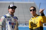 Kurt Busch (Stewart-Haas) und Brad Keselowski (Penske) 