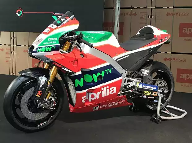 Aprilia RS-GP 2018 Titel-Bild zur News: Aprilia RS-GP 2018