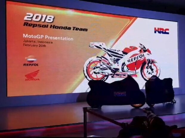 Titel-Bild zur News: Präsentation: Repsol Honda Team 2018