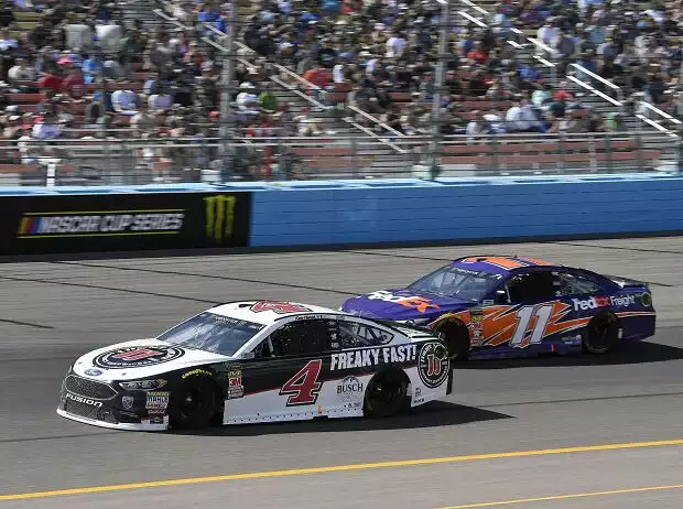 Titel-Bild zur News: Kevin Harvick, Joe Gibbs