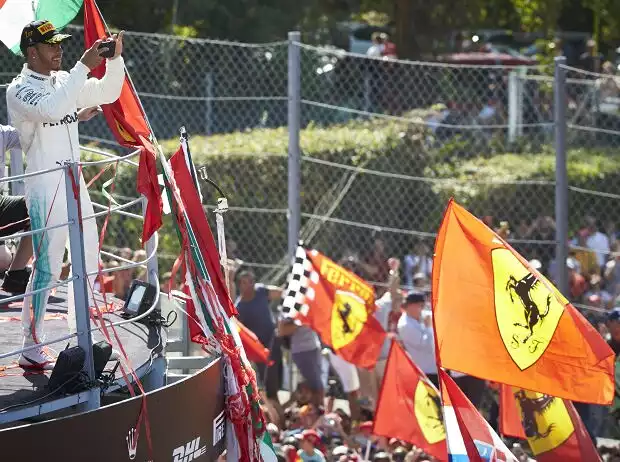 Lewis Hamilton, Tifosi Titel-Bild zur News: Lewis Hamilton, Tifosi