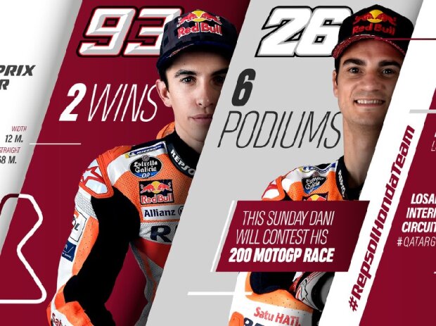 Marc Marquez, Dani Pedrosa Marc Marquez, Dani Pedrosa