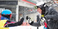 Bild zum Inhalt: Laureus: Schneetiger-Skitag mit Legenden