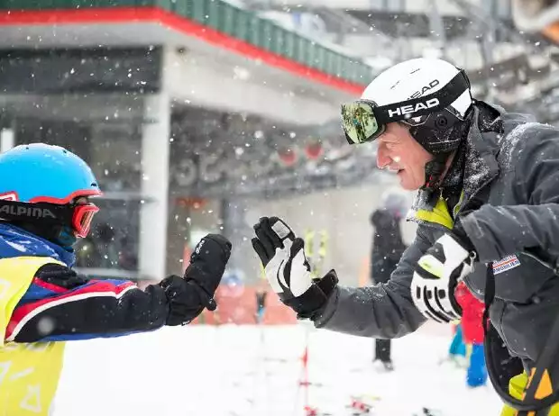 Franz Klammer bei Laureus "Schneetiger" Titel-Bild zur News: Franz Klammer bei Laureus "Schneetiger"