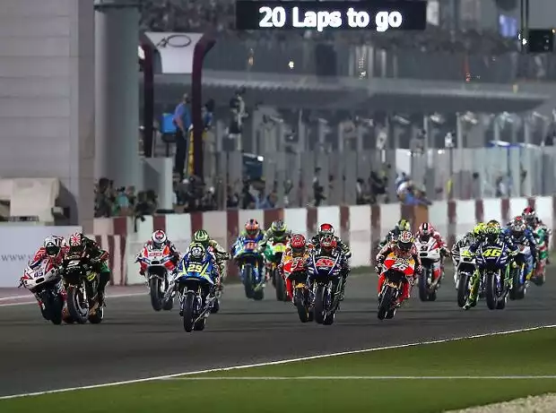 Start MotoGP Titel-Bild zur News: Start MotoGP