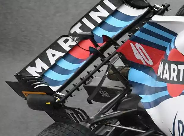Y-Flügel des Williams FW41 Titel-Bild zur News: Y-Flügel des Williams FW41