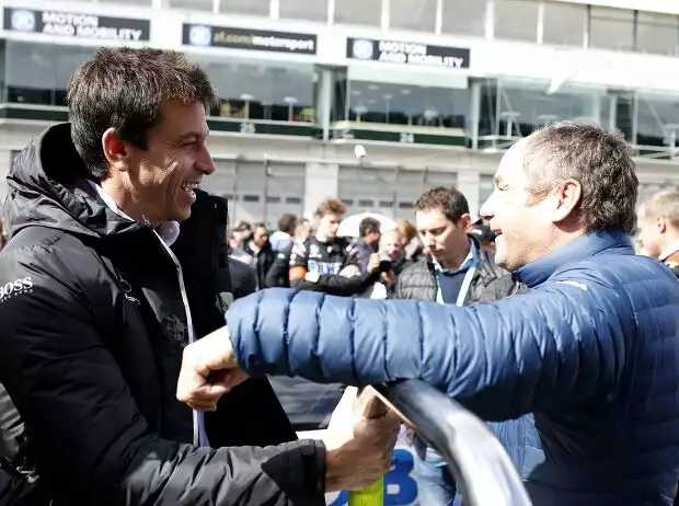 Titel-Bild zur News: Toto Wolff, Gerhard Berger