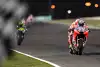 Bild zum Inhalt: MotoGP Katar: Dovizioso ringt Marquez nieder - Rossi Dritter