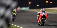 Bild zum Inhalt: MotoGP Katar: Dovizioso ringt Marquez nieder - Rossi Dritter