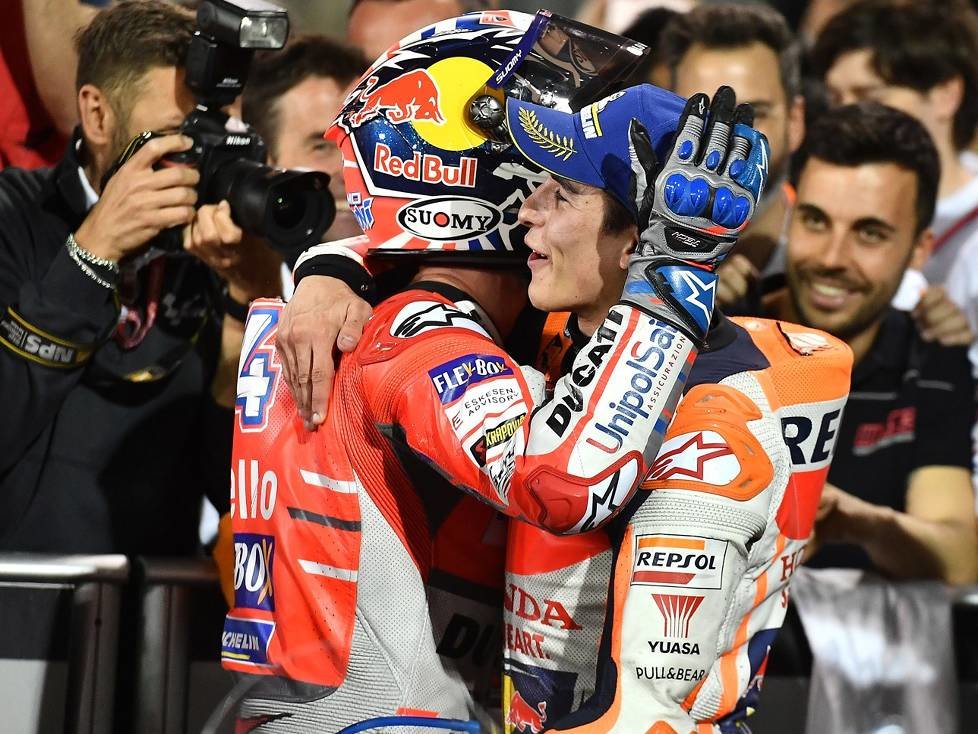 Andrea Dovizioso, Marc Marquez