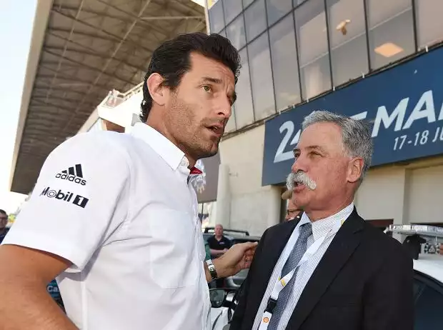 Titel-Bild zur News: Mark Webber, Chase Carey