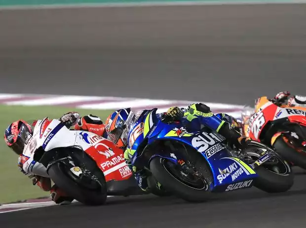 Alex Rins, Danilo Petrucci, Daniel Pedrosa Titel-Bild zur News: Alex Rins, Danilo Petrucci, Daniel Pedrosa