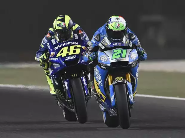 Franco Morbidelli, Valentino Rossi Titel-Bild zur News: Franco Morbidelli, Valentino Rossi