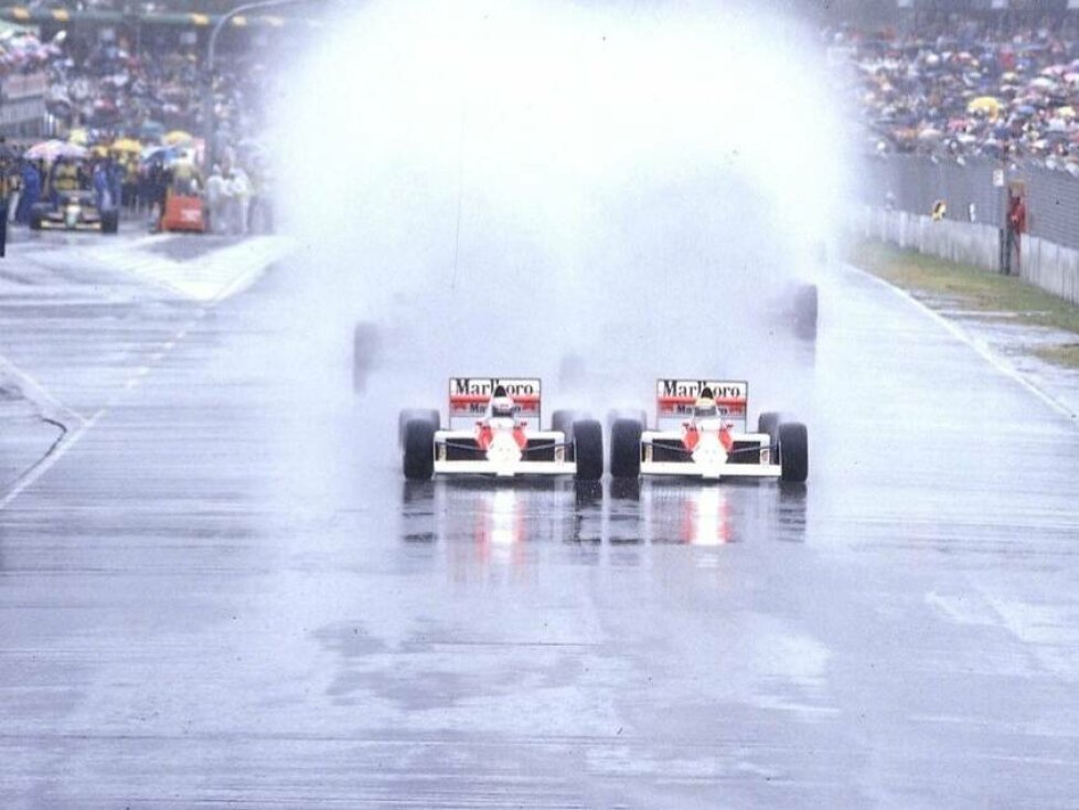 Alain Prost, Ayrton Senna