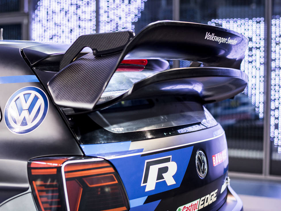 Heckflügel, Volkswagen Polo R WRX 2018