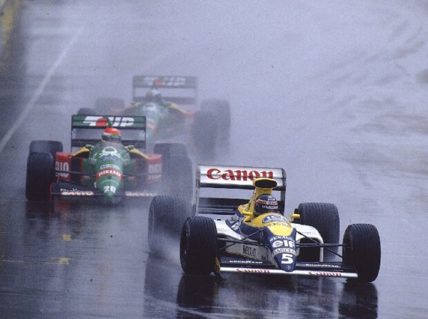 Thierry Boutsen, Emanuelle Pirro, Alessandro Nannini