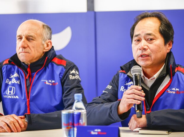 Franz Tost und Toyoharu Tanabe Franz Tost und Toyoharu Tanabe