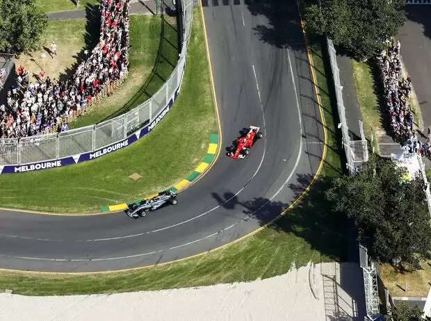 Lewis Hamilton, Sebastian Vettel Titel-Bild zur News: Lewis Hamilton, Sebastian Vettel