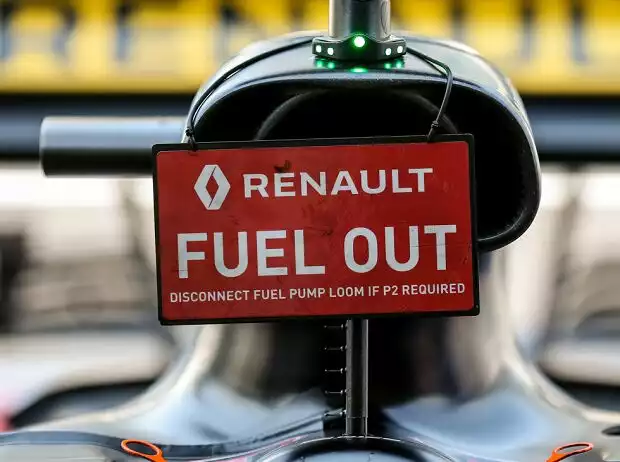 Benzin/Spritschild bei Renault Titel-Bild zur News: Benzin/Spritschild bei Renault