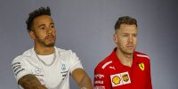 Bild zum Inhalt: Lacher in der FIA-PK: Hamilton folgt Fake-Vettel auf Instagram