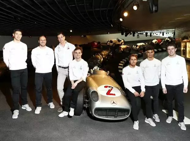 Toto Wolff, Daniel Juncadella, Gary Paffett, Paul di Resta, Pascal Wehrlein, Lucas Auer, Edoardo Mortara Titel-Bild zur News: Toto Wolff, Daniel Juncadella, Gary Paffett, Paul di Resta, Pascal Wehrlein, Lucas Auer, Edoardo Mortara