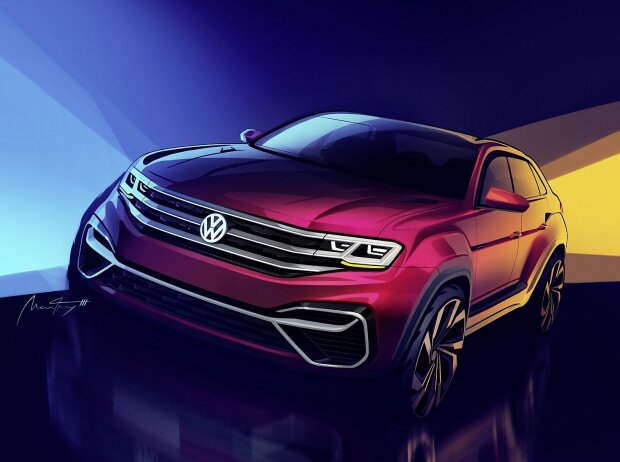 Titel-Bild zur News: Volkswagen-Studie für den US-Markt: "Atlas Coupe"